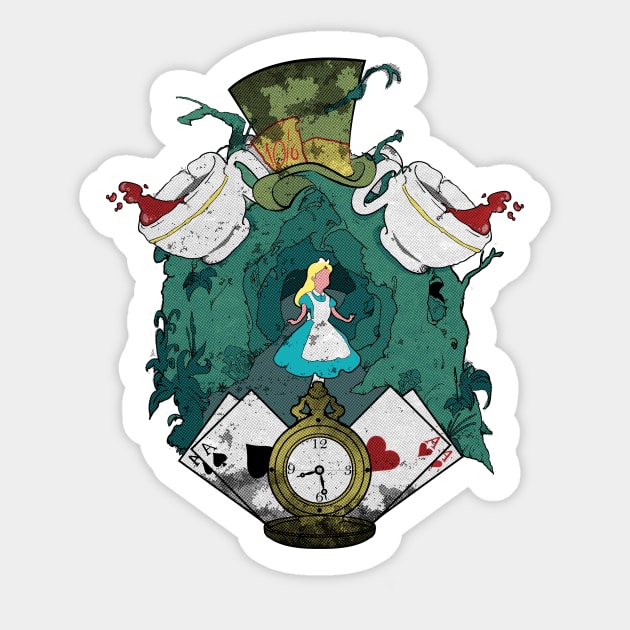 Tea Time Sir Sticker by blackList90